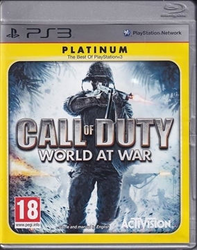 Call of Duty - World at War - PS3 - Platinum (B Grade) (Genbrug)